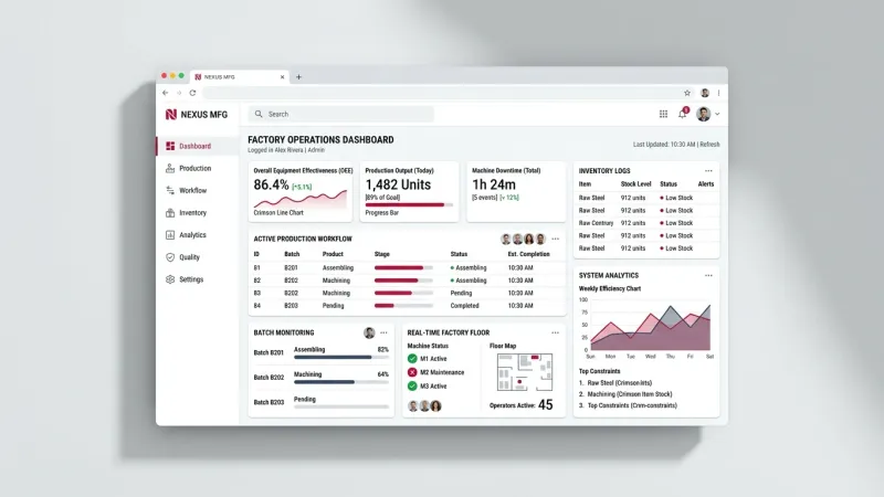 Solar Industries India Limited internal operations web application by Nikiphoros